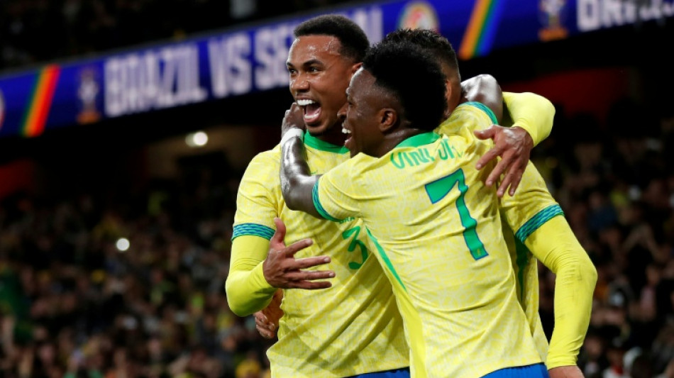 Estevao, Casemiro on target for Brazil in Senegal win