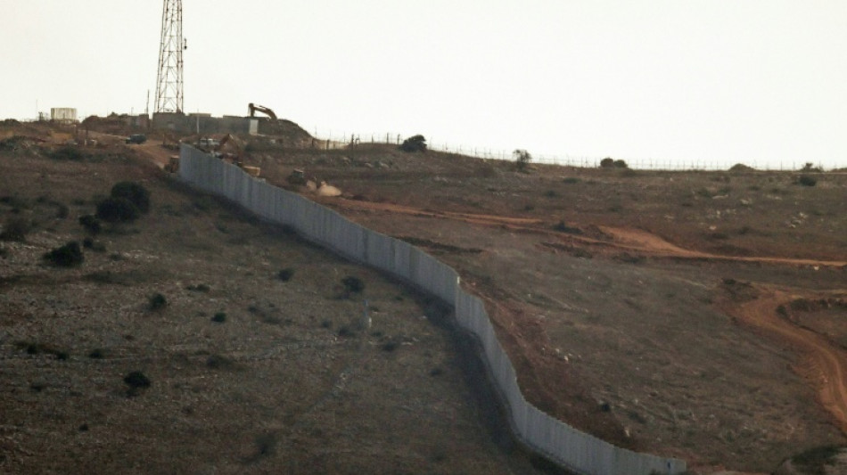 Líbano también acusa a Israel de construir un muro en el sur y protestará ante la ONU