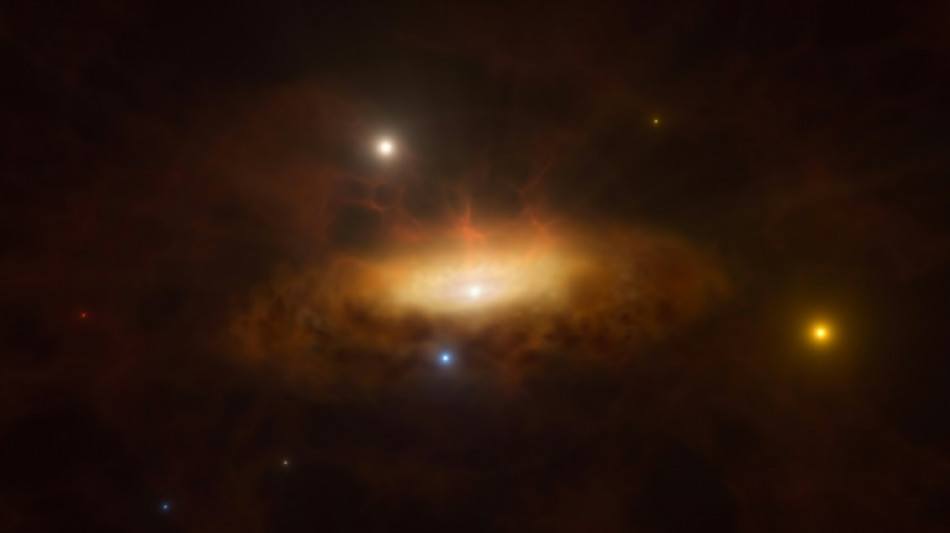 Dans la constellation de la Vierge, le "réveil" intrigant d'un trou noir