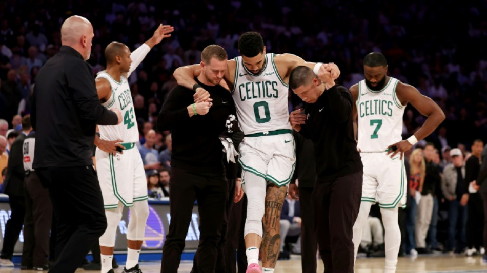 Tatum sofreu ruptura do tendão de Aquiles na derrota dos Celtics