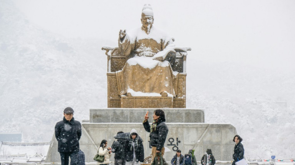 Chutes de neige records à Séoul pour le mois de novembre (agence météo)