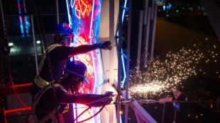 Fading neon signs shine again in Hong Kong exhibit