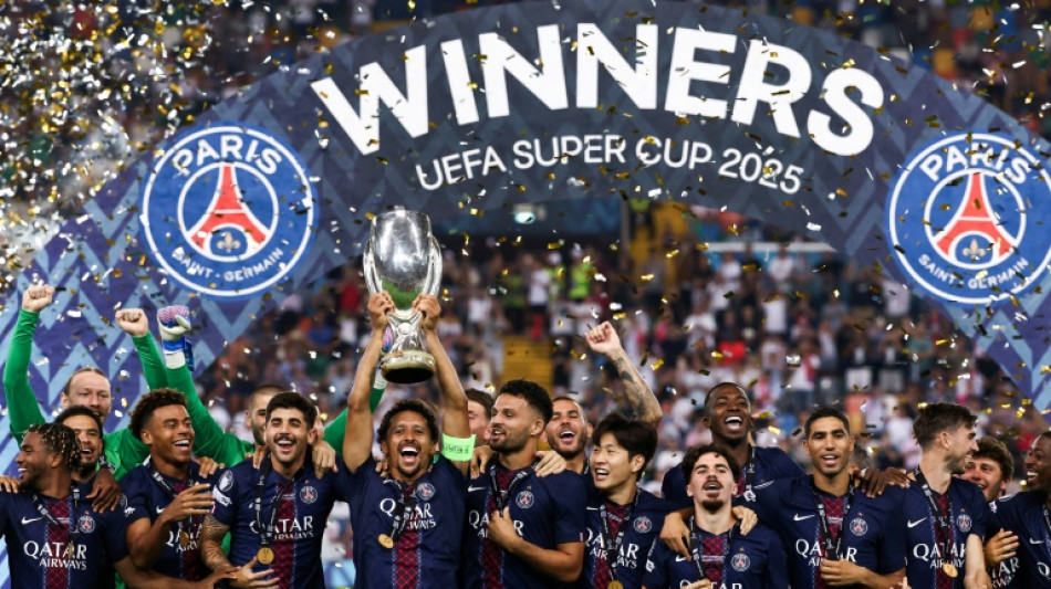 Foot: le Paris SG s'offre la Supercoupe au bout du suspense